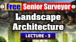 Landscaping Architecture  Theory + MCQs  FREE SENIOR SURVEYOR  LIVE @0200pm #gyanlive