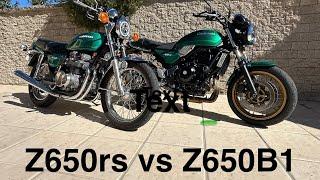 Kawasaki Z650B1 vs Z650 RS