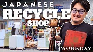 A Workday in Japan at a local Secondhand Goods Recycle Shop