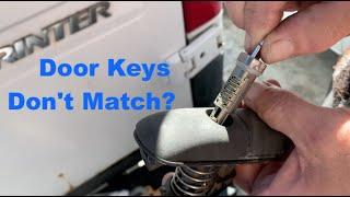 How to Re-Key or Change the Locks in a T1N Sprinter Van Door