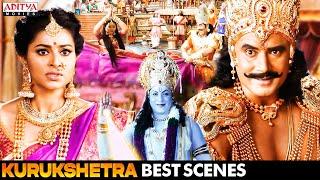 Kurukshetra Hindi Dubbed Movie Best Scenes  Darshan Nikhil Sonu Sood Arjun Sarja  Aditya Movies