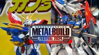 METAL BUILD FESTIVAL 2024 GOD GUNDAM ZETA GUNDAM GNT-0000FS 00 QANT FULL SABER NEW PICS