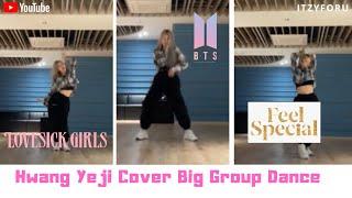 Hwang Yeji 황예지 ITZY 있지 Dance Lovesick Girl BLACKPINK BTS and TWICE on VLIVE  + Break Dance