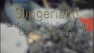 Mike Dawsons Snare of the Week Episode 5 Slingerland Chrome-Over-Brass 5x14 and 6.5x14 Sound King