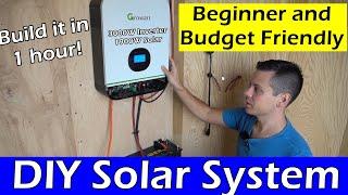 Beginner And Budget Friendly DIY Solar Power System Anyone can build this