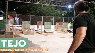 Tejo Colombian Cornhole w Gunpowder