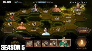 NEW MW3 Season 5 Battle Pass Operators & Weapons LEAKED WWE Event Blackcell & More