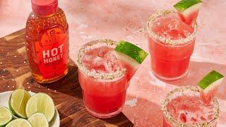 How To Make A Spicy Watermelon Margarita Hot Honey