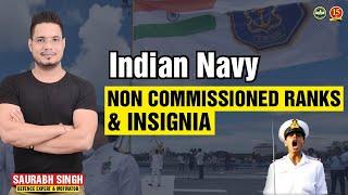 Indian Navy Ranks  Navy Non Commissioned Ranks & Insignia  Ranks in Indian Navy  MKC