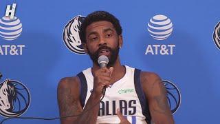 Kyrie Irving “I Feel like our dreams can be possible because Klay is here now”  2024 NBA Media Day