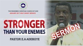 Pastor E.A Adeboye Sermon @ RCCG January 2018 HOLY GHOST SERVICE