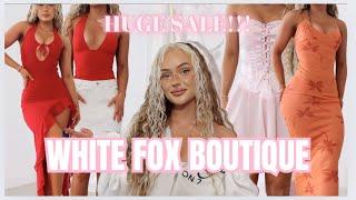 White Fox Boutique Huge Summer Sale Try on Haul  Vacation fashion ootd lookbook Pinterest Inspo