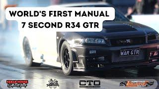 WARGTR - 1st Manual R34 GTR into the 7s