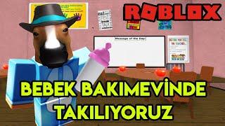  Bebek Olup Bebek Bakımevinde Takılıyoruz   Daycare Center  Roblox Türkçe