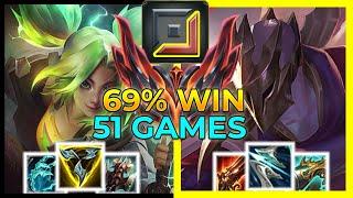 【 69 % Win Jhin 】vs Zeri - BOTTOM - GRANDMASTER - League of Legends Elite Gameplay