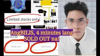 Just 4 MINUTES SOLD OUT at UBOS LAHAT ng SB10 MERCHANDISEs