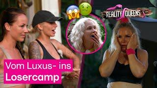 SCHLUSS mit Luxus ​ SCHOCK beim Einzug ins Losercamp ​​​​  Reality Queens  RTL+