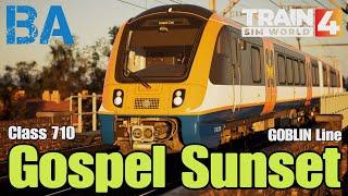 Gospel Sunset - Class 710 - GOBLIN Line - Train Sim World 4