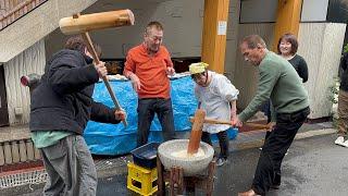 How Japanese Make New Year Candy - Mochi  Japanese Street Food