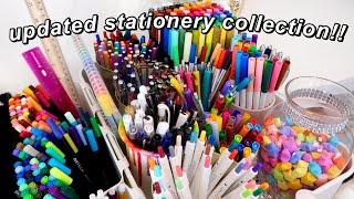 my UPDATED stationery collection  brush pens pens markers and MORE