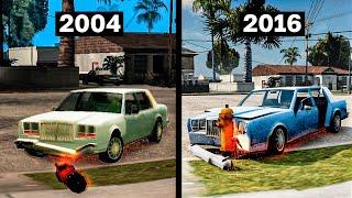 ПРОШЕЛ ВСЕ ВЕРСИИ GTA SAN ANDREAS СРАВНЕНИЕ 2004-2022