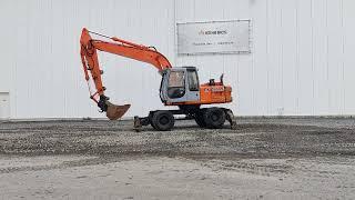 2000 Fiat-Hitachi EX165W Mobile Excavator  Moerdijk NLD Timed Auction  22 - 24 June 2022