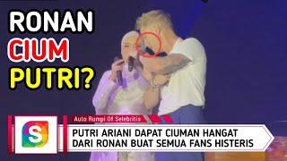 Detik-detik Putri Ariani Dapat Ciuman Hangat Saat Berduet Dengan Donan Keating