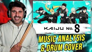 Kaiju No. 8 OP - Music ReactionAnalysis +  Drum Cover