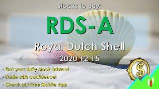 Stocks to Buy Royal Dutch Shell plc RDS-A 2020 12 15