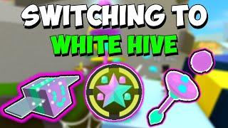 Switching To *WHITE HIVE* With 1.6T HONEY  Roblox Bee Swarm Simulator