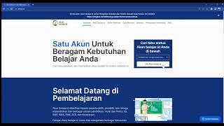 Pengajuan Akun belajar id