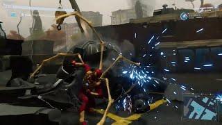 Spider-Man VS Rhino and Scorpion-Boss FightUltimate DifficultyNO DAMAGE-Spider-Man PS4