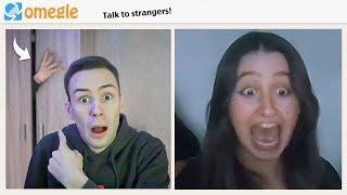 Something is hiding in my closet  OMEGLE PRANK