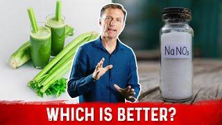 Celery Juice vs. Sodium Nitrates in Hot Dogs