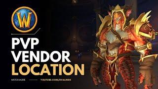 Dragonflight PvP Vendor Location Honor and Conquest Gear  WoW Patch 10.0  World of Warcraft