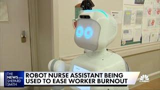 Robot nurse helps alleviate burnout among real nurses around the country