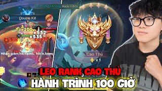 VUX HÀNH TRÌNH 100 GIỜ LEO RANK CAO THỦ BẰNG ACC CHÍNH ĐỐI ĐẦU HACK MAP ĐẦY BÙNG NỔ