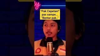 Driver Curhat Tipe Cs Ojol Ngeselin #maxim #shorts #standupcomedyindonesia