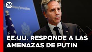 EEUU reacciona ante las amenazas de Putin sobre el uso de armas nucleares