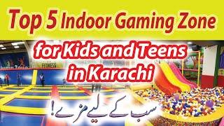 Top 5 Indoor Gaming Zones for Kids and Teens in Karachi