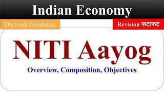 NITI Aayog niti aayog objective niti aayog composition indian economy indian economy b.com 5th