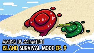 어몽어스 무인도 생존게임모드 EP9  Among us animation Island Survival mode EP9