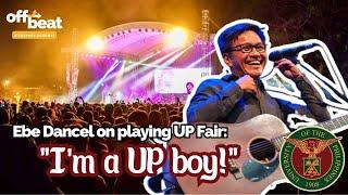 Ebe Dancel explains his love for UP Fair  Project Offbeat Podcast