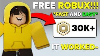 How to Get FREE ROBUX in 2024.. FAST AND EASY *REAL WAY*