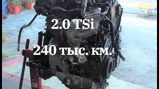 Audi A4 B8 2.0T TSi двигатель EA888 240 тыс.км пробега. Полный разбор конструктива.