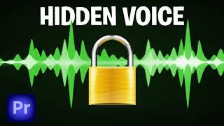 How To Make Encrypted Voice Effect in Premiere Pro