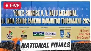 FINALS YONEX-SUNRISE VV NATU MEMORIAL ALL INDIA RANKING BADMINTON 2024