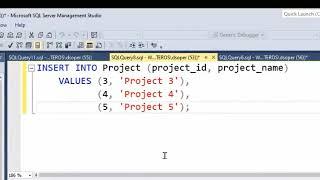 Topic 03 Part 06 - Adding Data using the SQL INSERT INTO Statement