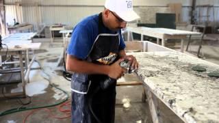 Polishing Step 5 Granite Fabrication Process