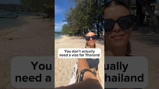 THAILAND VISA EXEMPTION 